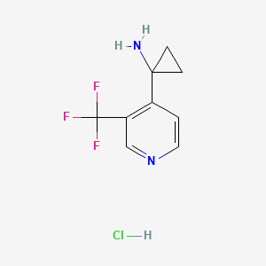 1-[3-(Trifluoromethyl)-4-pyridyl]cyclopropanamine hydrochloride