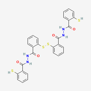 Bis[2-(2-mercaptobenzoyl)hydrazide] 2,2'-Dithiobis-benzoic Acid