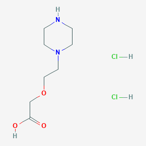 2-(1-Piperazinyl)ethoxyacetic acid dihydrochloride