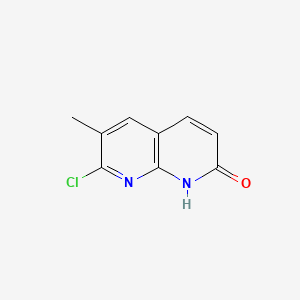 7-Chloro-6-methyl-1,8-naphthyridin-2(1H)-one