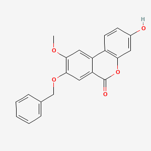 8-(Benzyloxy)-3-hydroxy-9-methoxy-6H-benzo[c]chromen-6-one