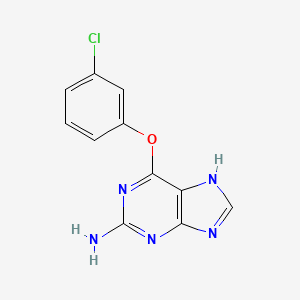 6-(3-chlorophenoxy)-7H-purin-2-amine