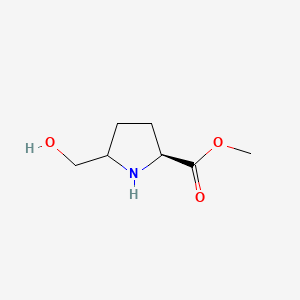 Methyl (2S)-5-(hydroxymethyl)pyrrolidine-2-carboxylate