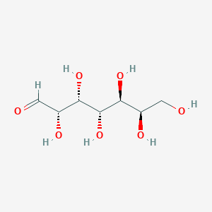 molecular formula C7H14O7 B1343197 d-甘油-l-葡糖-庚糖 CAS No. 23102-92-3