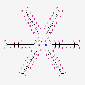 Hexakis(1H,1H,8H-tetradecafluorooctyloxy)phosphazine