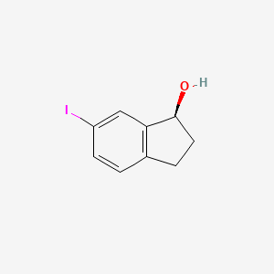 (1S)-6-iodoindan-1-ol