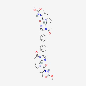 molecular formula C44H54N8O8 B13432044 N-Acetyl Daclatasvir 