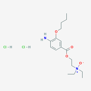 molecular formula C17H30Cl2N2O4 B13432061 Oxybuprocaine N-Oxide Dihydrochloride 