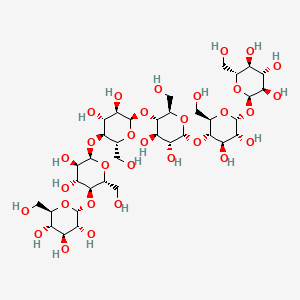 molecular formula C36H62O31 B13432101 Glc(a1-4)Glc(a1-4)Glc(a1-4)Glc(a1-4)Glc(a1-1a)Glc 