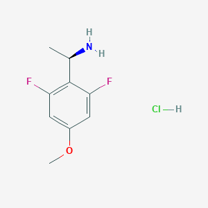 (R)-1-(2,6-Difluoro-4-methoxyphenyl)ethanamine hcl