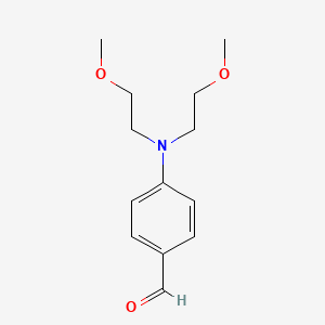 4-[Bis(2-methoxyethyl)amino]benzaldehyde