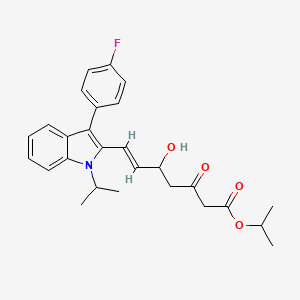 molecular formula C27H30FNO4 B13432287 Isopropyl Flexat 