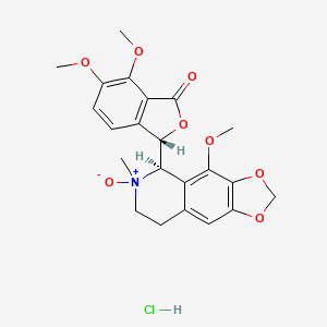 molecular formula C22H24ClNO8 B13432339 Noscapine N-Oxide Hydrochloride 