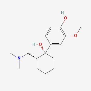 4-[(1R,2R)-2-[(Dimethylamino)methyl]-1-hydroxycyclohexyl]-2-methoxy-phenol