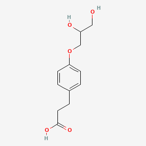 3-(4-(2,3-Dihydroxypropoxy)phenyl)propanoic acid