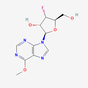 (2R,3S,4S,5R)-4-fluoro-5-(hydroxymethyl)-2-(6-methoxypurin-9-yl)oxolan-3-ol