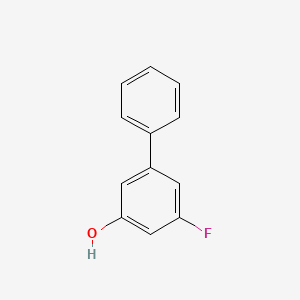molecular formula C12H9FO B1343255 3-氟-5-苯基苯酚 CAS No. 187392-66-1