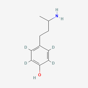 4-(3-Aminobutyl)-2,3,5,6-tetradeuteriophenol