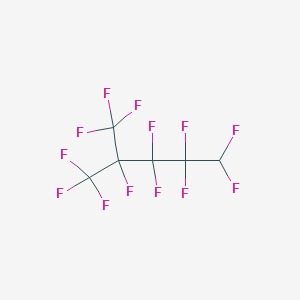 molecular formula C6HF13 B13432617 1,1,1,2,3,3,4,4,5,5-Decafluoro-2-(trifluoromethyl)pentane CAS No. 1980062-87-0