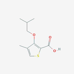 3-Isobutoxy-4-methylthiophene-2-carboxylic acid