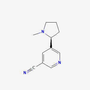 5-[(2S)-1-Methyl-2-pyrrolidinyl]-3-pyridinecarbonitrile