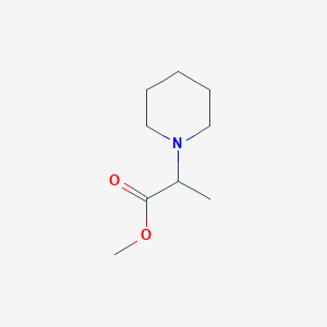 Methyl I+/--methyl-1-piperidineacetate