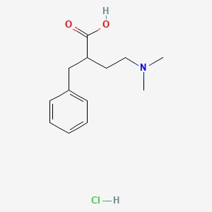 (2RS)-2-Benzyl-4-(dimethylamino)butanoic Acid Hydrochloride