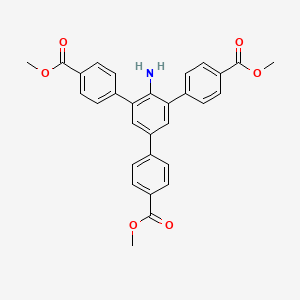 Methyl 4-[4-amino-3,5-bis(4-methoxycarbonylphenyl)phenyl]benzoate