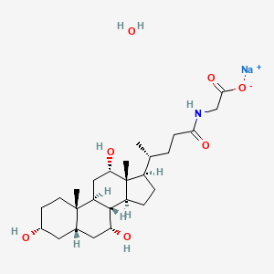 B1343300 Sodium glycocholate hydrate CAS No. 338950-81-5
