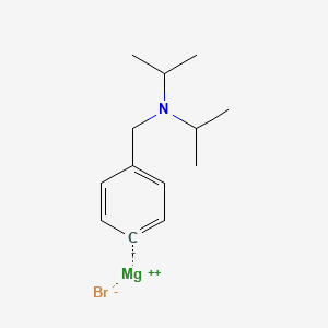 magnesium;N-(phenylmethyl)-N-propan-2-ylpropan-2-amine;bromide