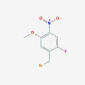 2-Fluoro-5-methoxy-4-nitrobenzyl bromide