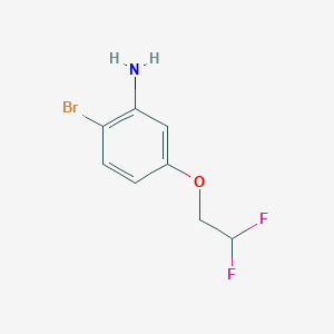 2-Bromo-5-(2,2-difluoroethoxy)aniline