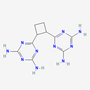 6-[2-(4,6-Diamino-1,3,5-triazin-2-yl)cyclobutyl]-1,3,5-triazine-2,4-diamine