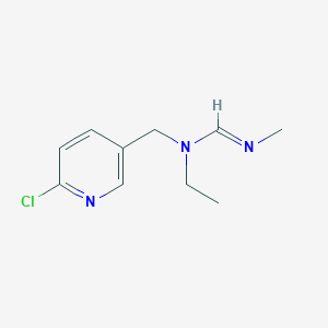 N-[(6-chloropyridin-3-yl)methyl]-N-ethyl-N'-methylmethanimidamide