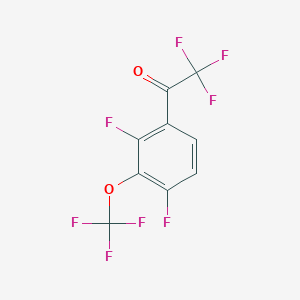 1-[2,4-Difluoro-3-(trifluoromethoxy)phenyl]-2,2,2-trifluoroethanone