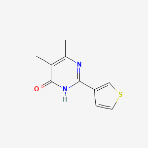 4,5-dimethyl-2-thiophen-3-yl-1H-pyrimidin-6-one