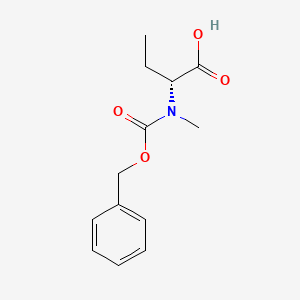 (2R)-2-{[(Benzyloxy)carbonyl](methyl)amino}butanoic acid