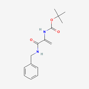 tert-butyl N-[3-(benzylamino)-3-oxoprop-1-en-2-yl]carbamate