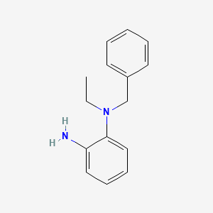molecular formula C15H18N2 B1343350 N~1~-苄基-N~1~-乙基-1,2-苯二胺 CAS No. 28458-72-2