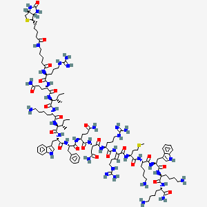 Biotinyl-5-aminopentanoyl-antennapedia homeobox(43-58)amide