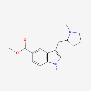 Methyl 3-((1-methylpyrrolidin-2-yl)methyl)-1H-indole-5-carboxylate