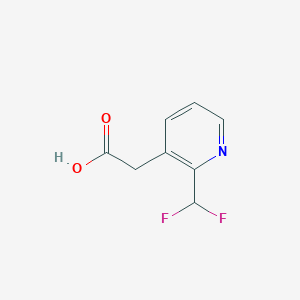 2-(Difluoromethyl)pyridine-3-acetic acid