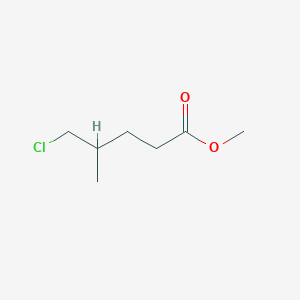 Methyl 5-chloro-4-methylpentanoate