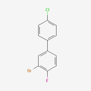 2-Bromo-4-(4-chlorophenyl)-1-fluorobenzene