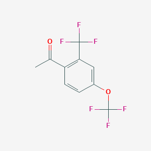 4-(Trifluoromethoxy)-2-(trifluoromethyl)acetophenone