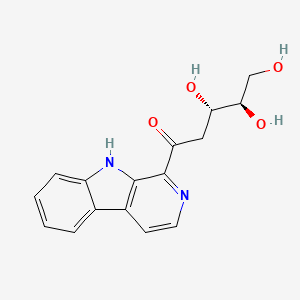 (3S,4R)-3,4,5-trihydroxy-1-(9H-pyrido[3,4-b]indol-1-yl)pentan-1-one