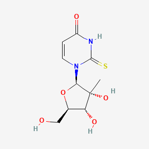 1-[(2R,3R,4R,5R)-3,4-dihydroxy-5-(hydroxymethyl)-3-methyloxolan-2-yl]-2-sulfanylidenepyrimidin-4-one