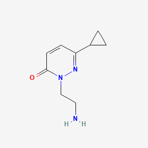 2-(2-aminoethyl)-6-cyclopropylpyridazin-3(2H)-one