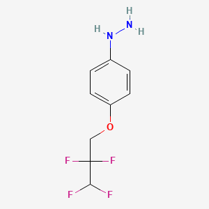 4-(2,2,3,3-Tetrafluoropropoxy)phenylhydrazine