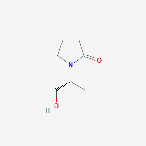 1-[(2R)-1-hydroxybutan-2-yl]pyrrolidin-2-one